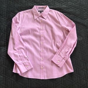 Land’s End Pink No Iron Oxford Shirt